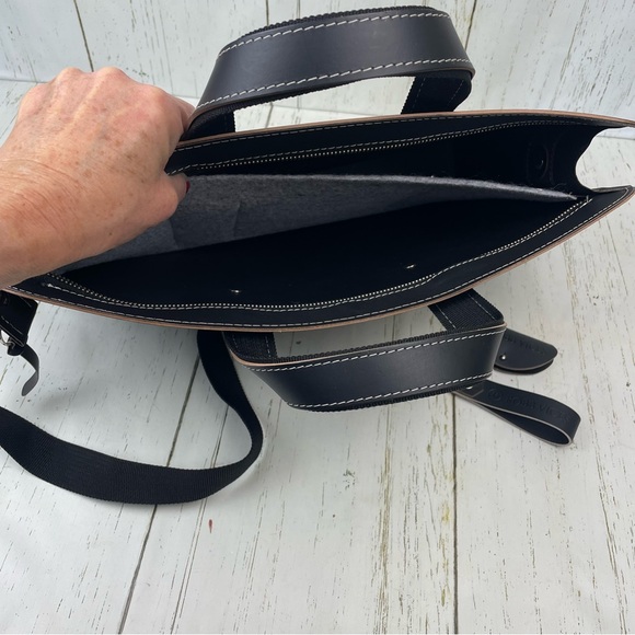 Vacavaliente Robb Vices Singapur U Exclusive Leather Briefcase - Picture 13 of 16